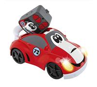 Chicco Johnny Coupé Racing Voiture Radiocommandée pour Enfants, Voiture de Course Radiocommandée avec Phares qui S'Allument, Voiture Radiocommandée Rouge - Jouet pour Enfants de 2 à 6 ans
