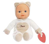Chicco Poupée Ma Première – cœur doux pour la dentition, lavable en machine, dès 0 mois