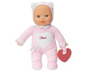 Chicco Jouet Ma Première Poupée, avec cœur Doux pour la Dentition, légère, Lavable en Machine, dès 0 Mois