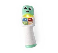 Chicco Jouet Microphone musical interactif 4-en-1 – 18-36 mois, mélodies, sons et lumières