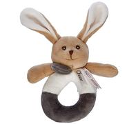 Chicco – Jouet My Sweet DouDou Lapin Trillino, hochet velours doux, facile à saisir, neutre, 0 mois+