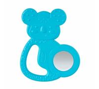 Chicco Koala Teether avec anneau en acier inoxydable, à partir de 4m+, bleu