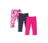 Chicco, Leggings Fille, Set de 3 Pantalons Leggings Style Capri, en Doux Coton, Vêtements Fille, Designed in Italy