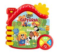 CHICCO Livre de ferme bilingue, multicolore, 10514 [édition espagnol-anglais]