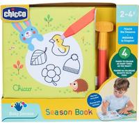 CHICCO Livre de répétition de peinture à l'eau Saisons 24m+