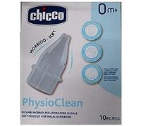 Chicco Lot de 10 pièces de rechange pour aspirateur nasal Physioclean