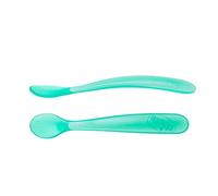 Parapharmacie en ligne > Bébé & Maman > Accessoires bébé Chicco Softly Spoon Cuilleres Souples 6 Mois et + x 2 Bleu
