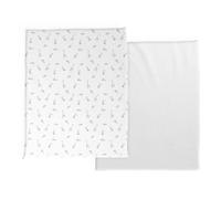 Chicco - Lot de 2 Draps Housse Coton Next2me Forever Clouds