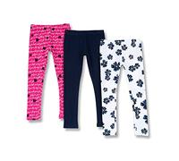 Chicco, Lot de 3 Pantalons Leggings pour Filles en Pur Coton, Designed in Italy