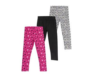 Chicco, Lot de 3 Pantalons Leggings pour Filles en Pur Coton, Designed in Italy