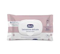 Chicco Lot de 864 lingettes de nettoyage multi-usages pour bébé - Sans alcool - Sans alcool - Convient aux peaux sensibles - 12 paquets de 72 lingettes