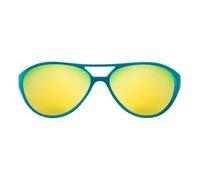 Chicco Lunettes de soleil Baby 36m+, verres résistants et anti-rayures, protègent des rayons UVA et UVB, monture souple et flexible, verres miroirs colorés, étui à lunettes de soleil inclus, Vertes