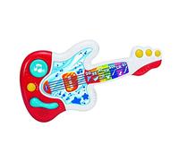 Chicco Ma Première Guitare, Guitare Électronique Interactive pour Apprendre Instruments et Notes de Musique, Jouet Éducatif Évolutif, 3 Modes de Jeu, +90 Sons et Mélodies, pour Enfants 9 Mois à 4 Ans
