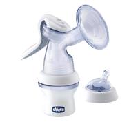 Chicco Tire-lait Manuel Natural Feeling, Ergonomique et Rapide, avec Tétine Inclinée et Couvercle Hermétique - 150 ml