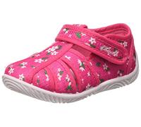Chicco Mixte Enfant Chaussons école à Scratch Pantoufles pour la Maison et la Maternelle, Fuchsia (1), 26 EU
