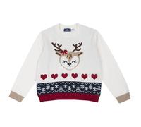 Chicco, Pull Noel Garcon et Fille, en Tricot De Coton Doux, Idées Cadeaux Noel, Vêtements Garcon et Fille, Designed in Italy