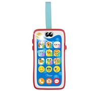 Chicco Mon Premier Smartphone, Jouet Éducatif pour Enfants, Jouet Parlant et Interactif, avec Surface Tactile, Effets Lumineux et Sonores, Sangle pour Poussette et Siège Auto, 6 Mois - 3 Ans