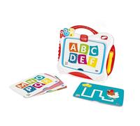 Chicco Mon premier Tableau Pizzara avec cartes pour Dessiner, écrire et Puzzle pour bébés et jeunes enfants, avec stylet spécial 10688 Multicolore