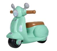 Chicco Moto porteur Vespa Primavera – Panneau électronique, lumières & sons, stabilisateurs, Azur