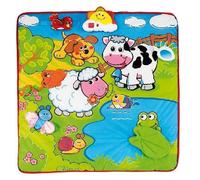 Chicco Musique Tapis de Jeux Musicales Bestiole 76x76CM, Grand Cadeau 71508