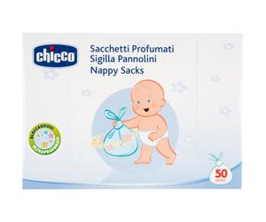 Chicco Nappy Sacks sachets conçus pour les couches 50 pcs
