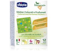 Chicco Natural Colored and Perfumed Stickers autocollants anti-insectes 3 y+ 12 pcs