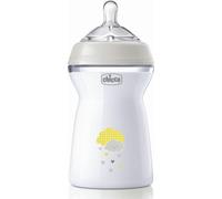 Chicco Natural Feeling Biberon 330 ml Gris