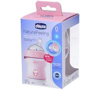 Chicco BIB NAT-FEEL 0M+ GIRL 150ML