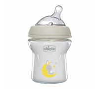 Chicco Natural Feeling Slow Flow Bottle Glass