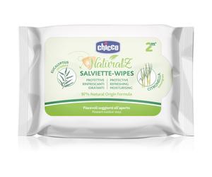 Chicco NaturalZ Protective & Refreshing Wipes lingettes anti-moustiques 2 m+ 20 pcs