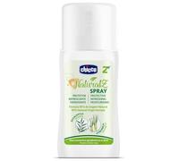 Chicco NaturalZ Spray protecteur pour enfant, 100 ml, protection naturelle pendant l'été, avec citronnelle et eucalyptus, protection jour et nuit