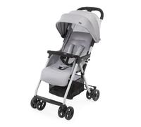 CHICCO Poussette compacte Ohlala 3 - Dès la naissance - Jusqu'à 15kg - Dossier inclinable - Arceau de sécurité - Grey mist
