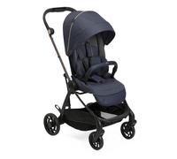 Chicco One4Ever Lounge Poussette légère et compacte de 0 m à 4 A, design élégant, pliable, dossier inclinable, fermeture automatique en 1 mouvement, capote ombrée et parapluie, max 22 kg