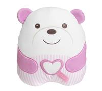 Chicco Ours en Peluche, Peluche électronique Douce pour bébé, Rembourrage Souple, 20 Minutes de Musique relaxante et méditative, lumière Douce, Lavable en Machine, 0 Mois et Plus, Rose