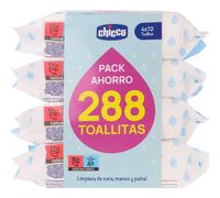 Chicco Pack Lingettes 4x72uts