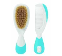 Chicco Peigne et brosse soie naturelle