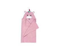 Chicco, Peignoir à Capuche en Éponge avec une Licorne, Peignoir Fille, Rose, Taille Unique