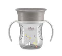 Chicco 360 Perfect X 12m+ tasse d’apprentissage avec supports Grey 200 ml