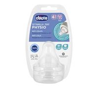 Chicco Perfect5 Tétine Anti Colique SIlicone 2 Pièces Forme Aplatie Symétrique