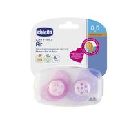 Chicco 00075021110000 tétine pour bébé Tétine pour bébé classique Orthodontique Caoutchouc Rose