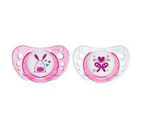 Chicco Physio Air Sucette en Caoutchouc 2 Pièces 0-6 Mois, Couleurs Assorties