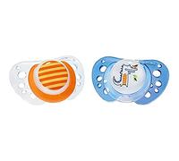Chicco™ chupete physio air tetina látex azul 4 meses + 2uds