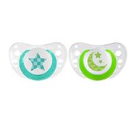 Chicco Physio Air Sucette en Silicone 2 Pièces 6-12 Mois, Couleurs Assorties
