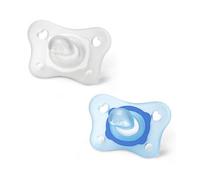 Chicco Physio Forma Mini Soft Sucette Physiologique +0m Bleu Lot de 2
