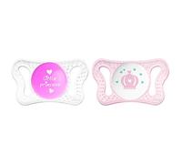 Chicco 00075121110000 tétine pour bébé Sucette ultra souple Rond Silicone Rose