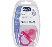 Chicco physio soft sucette en silicone rose 12 mois+ 271311 G