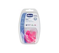 Chicco Physio Soft Sucette en Silicone Rose 6-12 Mois