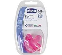 Chicco physio soft sucette en silicone rose 6-12 mois 271211 G