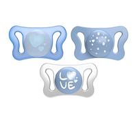 Chicco Physio Micro 0-2 m tétine Blue 2 pcs