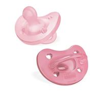 Chicco Sucette PhysioForma en silicone 6-16 mois ensemble de tétines douces et délicates Rose